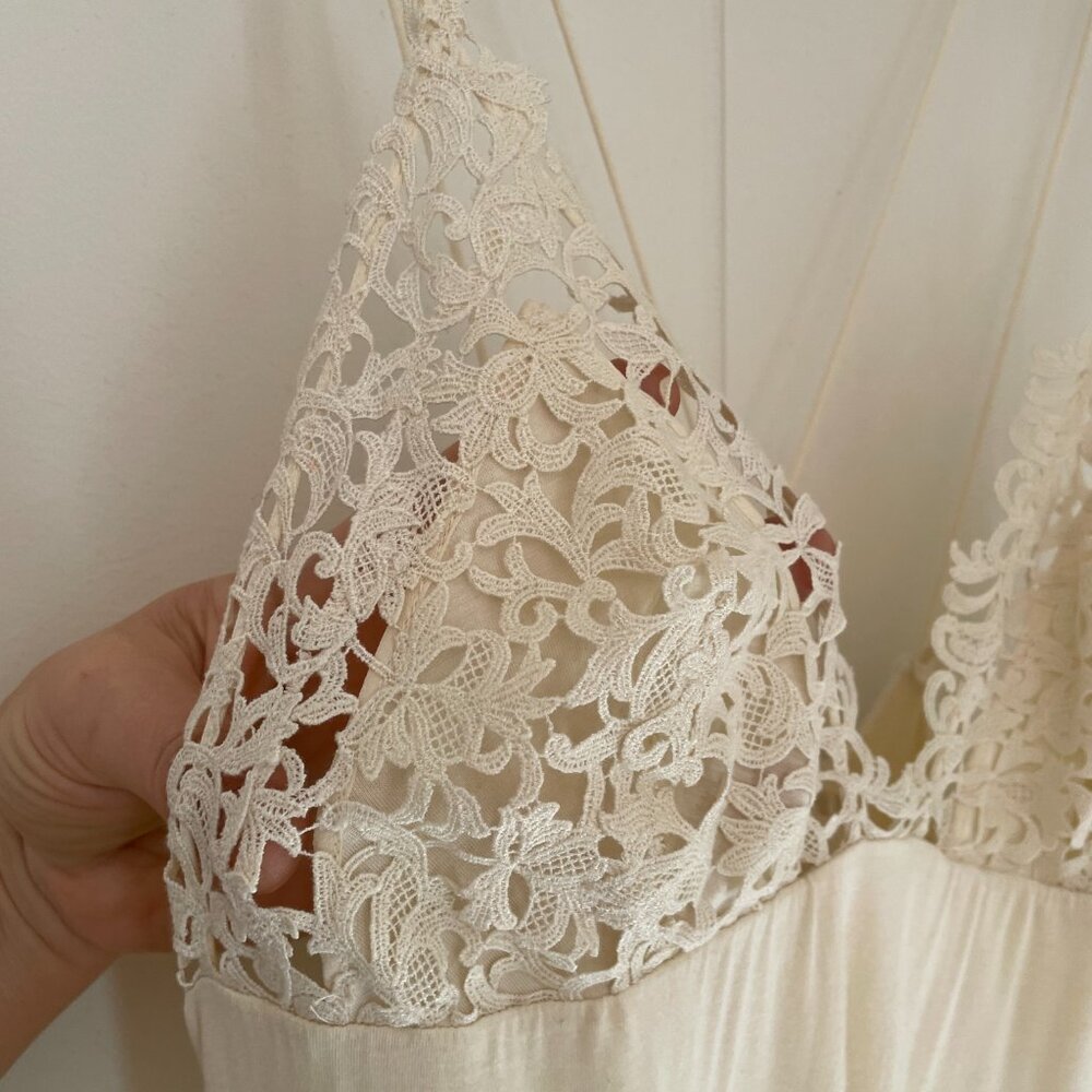 La Perla Petit Macramé Full-Length Slip • Frastaglio Lace • Size M - Picture 5 of 15